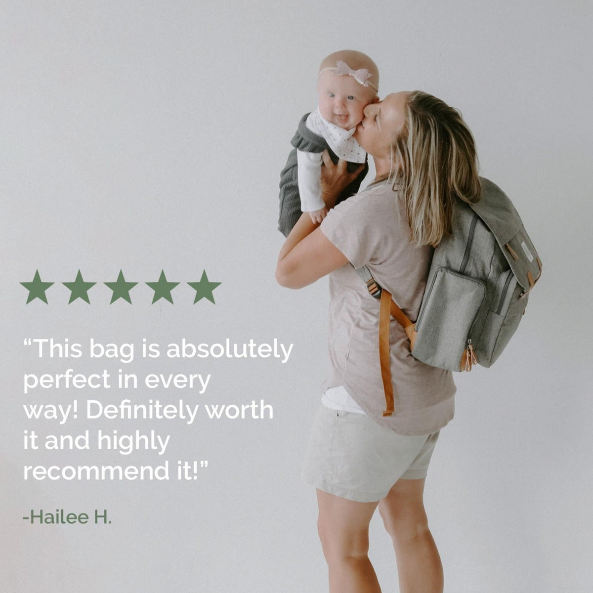 Birch Bag - Diaper Backpack by Parker Baby Co.