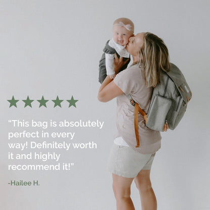 Birch Bag - Diaper Backpack by Parker Baby Co.