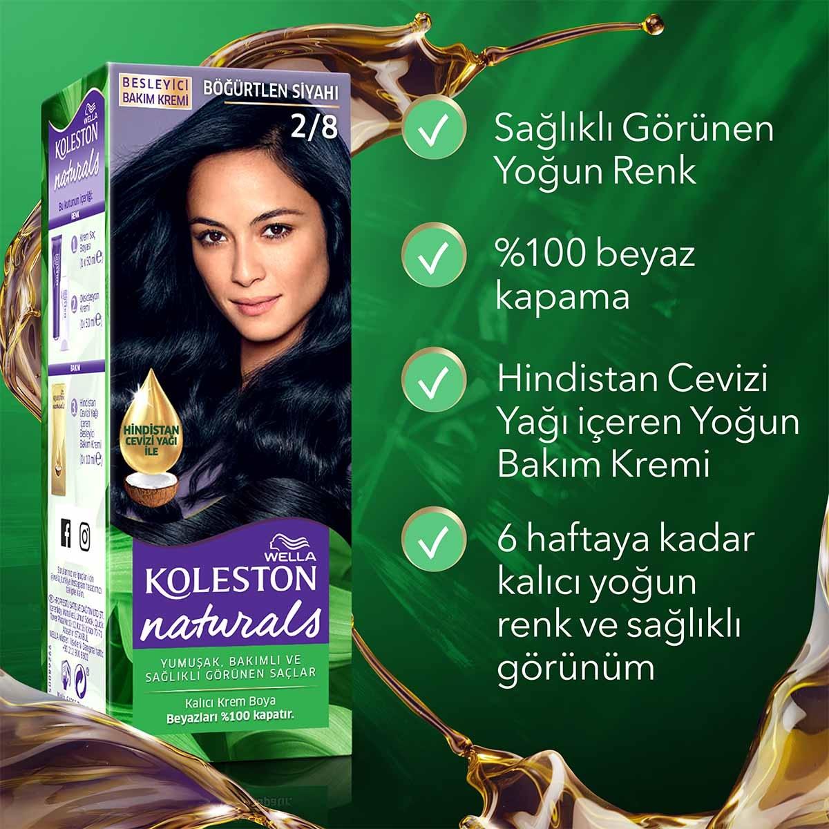Wella Koleston Naturals Hair Dye - Long-Lasting Color with Coconut OilHair DyeTorqelo.com