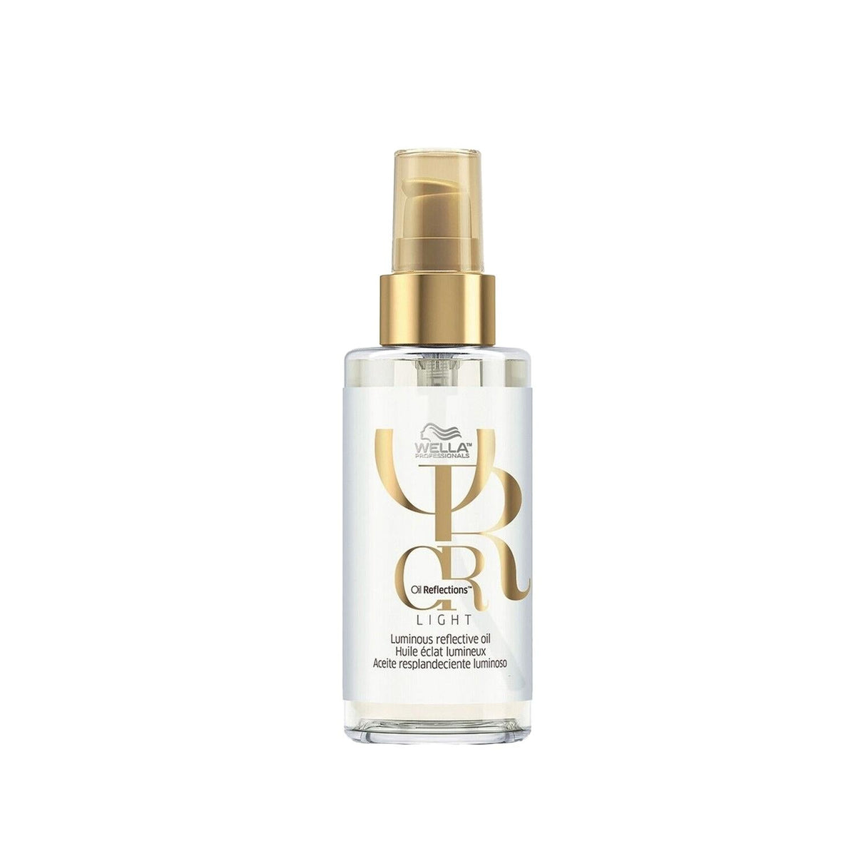 Wella Oil Reflections Light Luminous Reflective Oil - 100ml Hair Care Oil for Nourishment and ShineHair MaskTorqelo.com