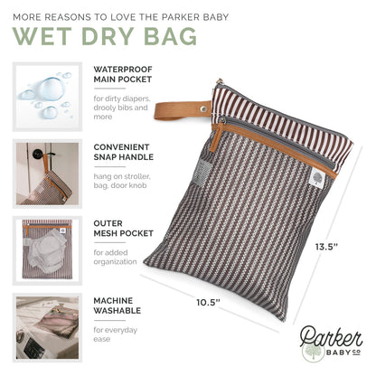 Wet Dry Bag by Parker Baby Co.