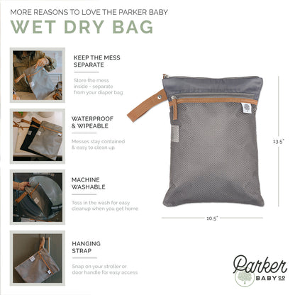 Wet Dry Bag by Parker Baby Co.