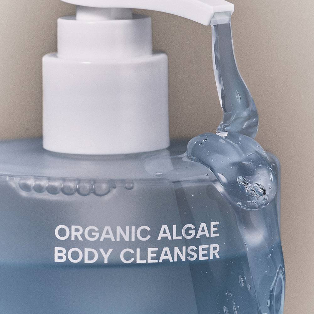 whamisa Organic Algae Body Cleanser 490ml by Seoulia