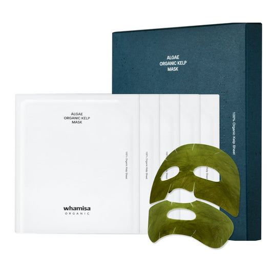 whamisa Organic Algae Kelp Mask 5ea by Seoulia