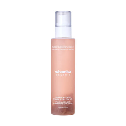 whamisa Organic Flowers Damask Rose Petal Mist 100ml by Seoulia