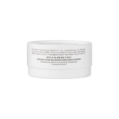 whamisa Organic Pear Blossom Sunscreen Powder SPF50+ PA++++ 5.5g+2.3g by Seoulia