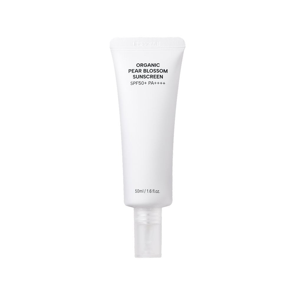 whamisa Organic Pear Blossom Sunscreen SPF50+ PA++++ 50ml by Seoulia