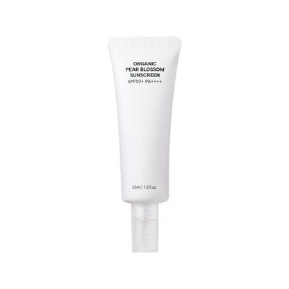 whamisa Organic Pear Blossom Sunscreen SPF50+ PA++++ 50ml by Seoulia
