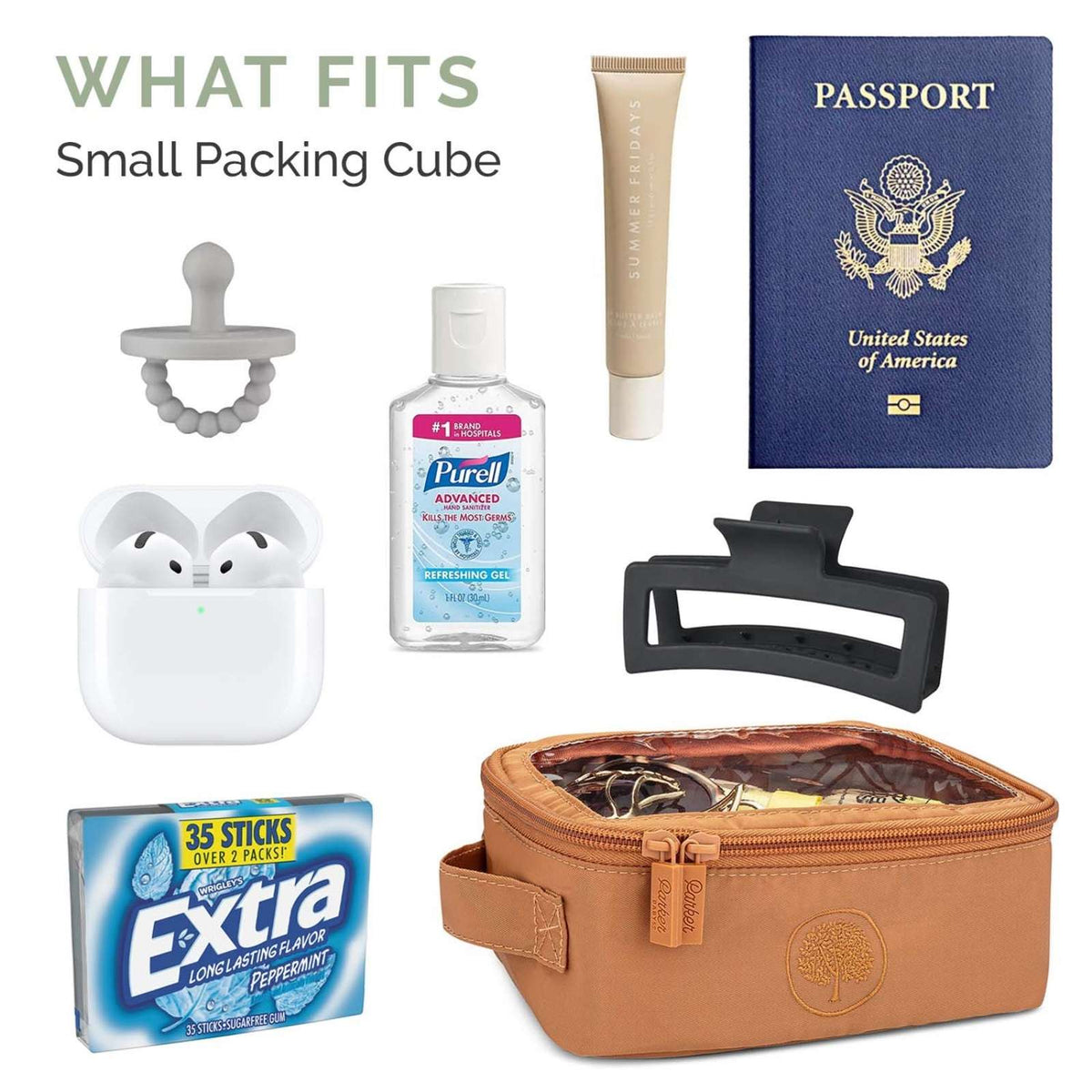Packing Cube Set by Parker Baby Co.