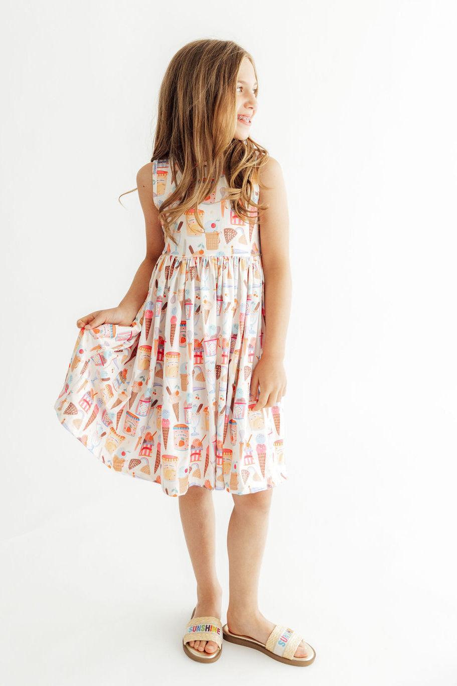 What's the Scoop Tank Twirl DressTwirl Dress - TankTorqelo.com