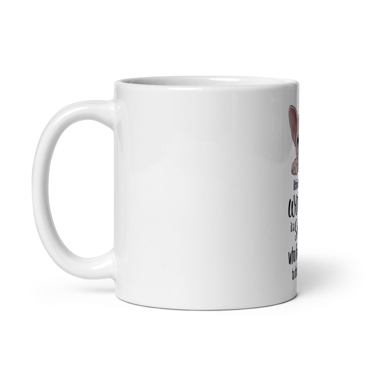 "BEHIND EVERY WOMAN" SPHYNX MUG by ReNewedPet
