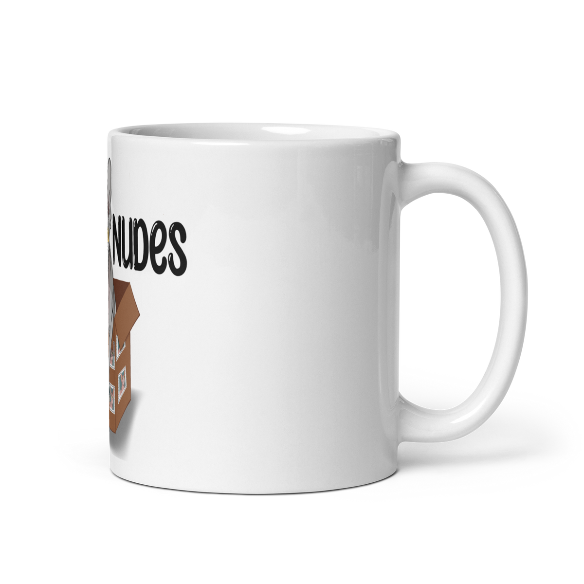 "SEND NUDES" SPHYNX COFFEE MUG by ReNewedPet