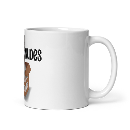 "SEND NUDES" SPHYNX COFFEE MUG by ReNewedPet