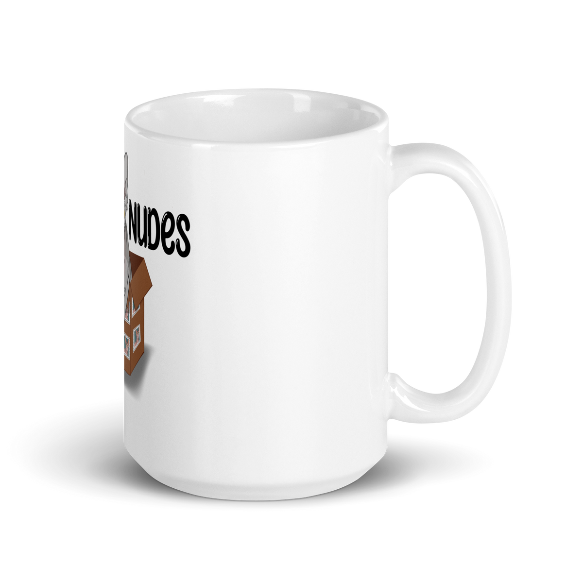 "SEND NUDES" SPHYNX COFFEE MUG by ReNewedPet