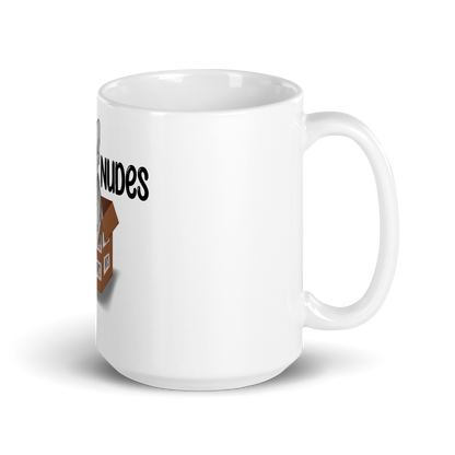 "SEND NUDES" SPHYNX COFFEE MUG by ReNewedPet