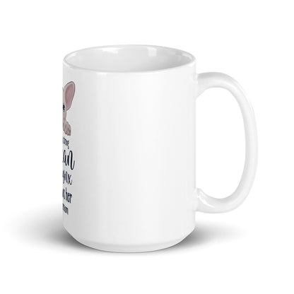 "BEHIND EVERY WOMAN" SPHYNX MUG by ReNewedPet
