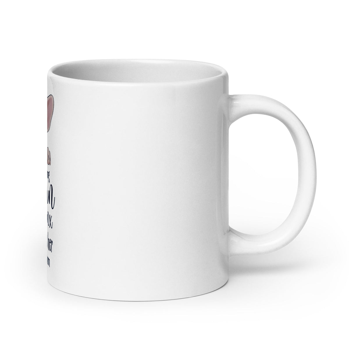 "BEHIND EVERY WOMAN" SPHYNX MUG by ReNewedPet