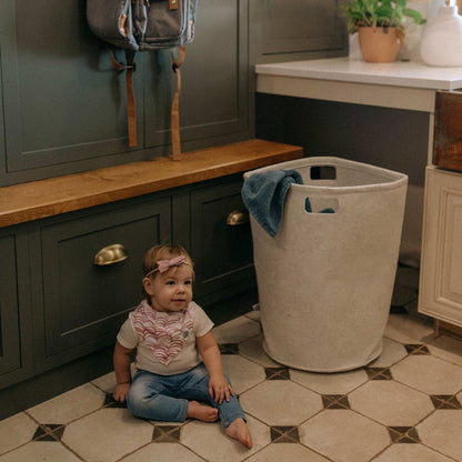 Felt Laundry Hamper by Parker Baby Co.