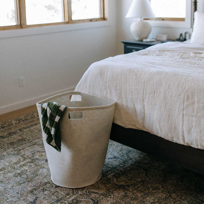 Felt Laundry Hamper by Parker Baby Co.