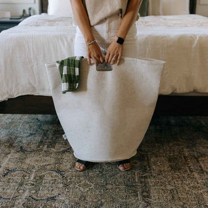 Felt Laundry Hamper by Parker Baby Co.