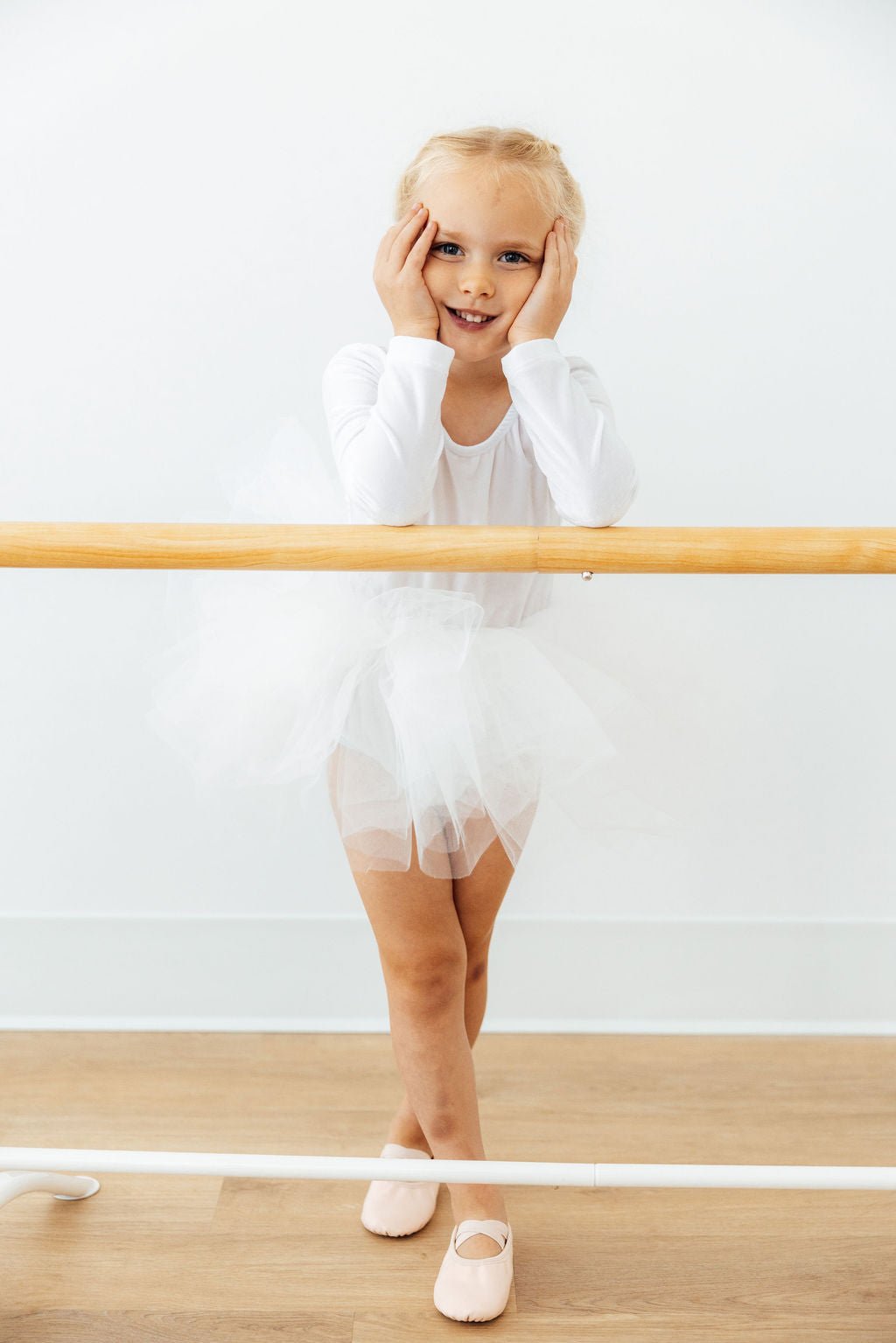 White Velvet L/S Tutu LeotardTutu Leotard L/STorqelo.com