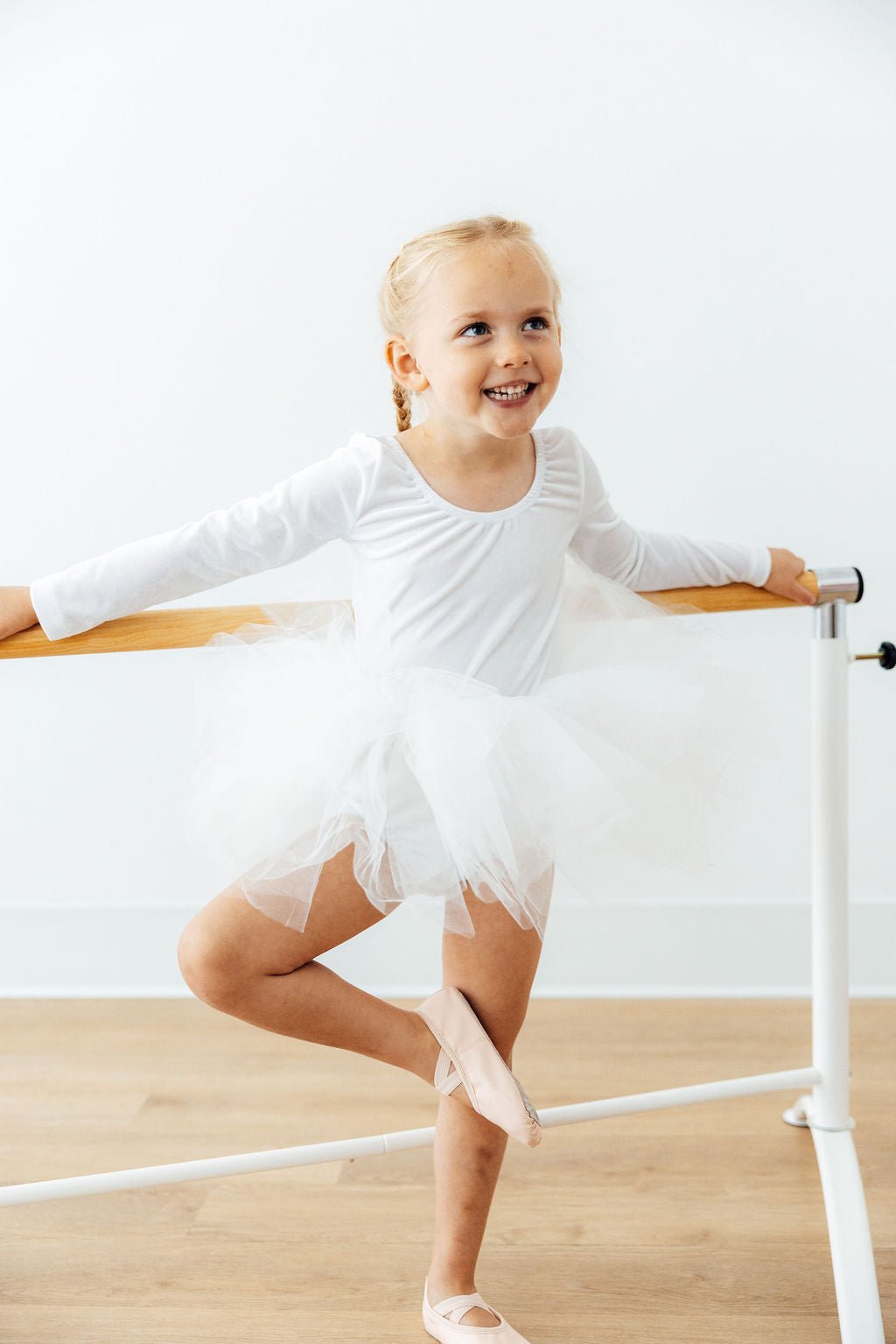 White Velvet L/S Tutu LeotardTutu Leotard L/STorqelo.com