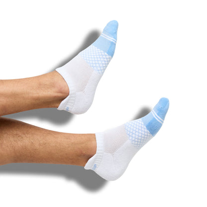 White/Powder The Sip Ankle SocksAnkle SocksTorqelo.com