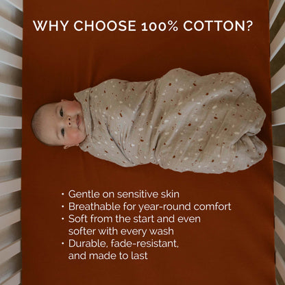 Crib Sheets by Parker Baby Co.