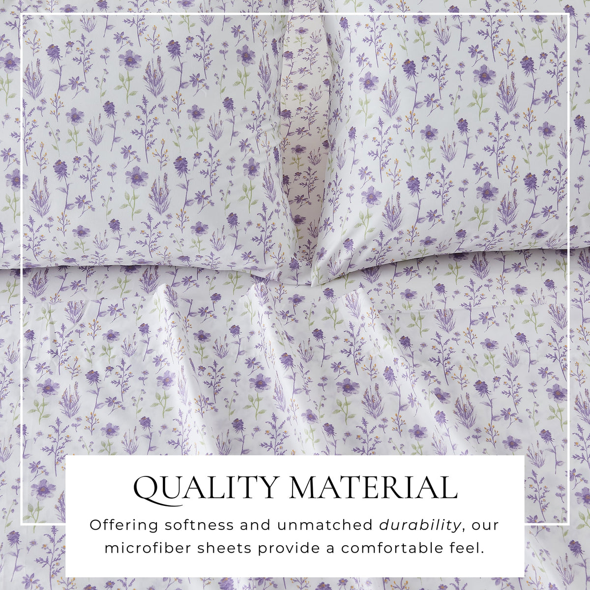 Watercolor Floral Sheet Set - Delia Collection by Great Bay Home
