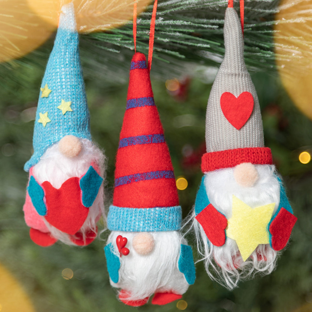 Winter Gnome Ornament - Set of 3Other OrnamentTorqelo.com