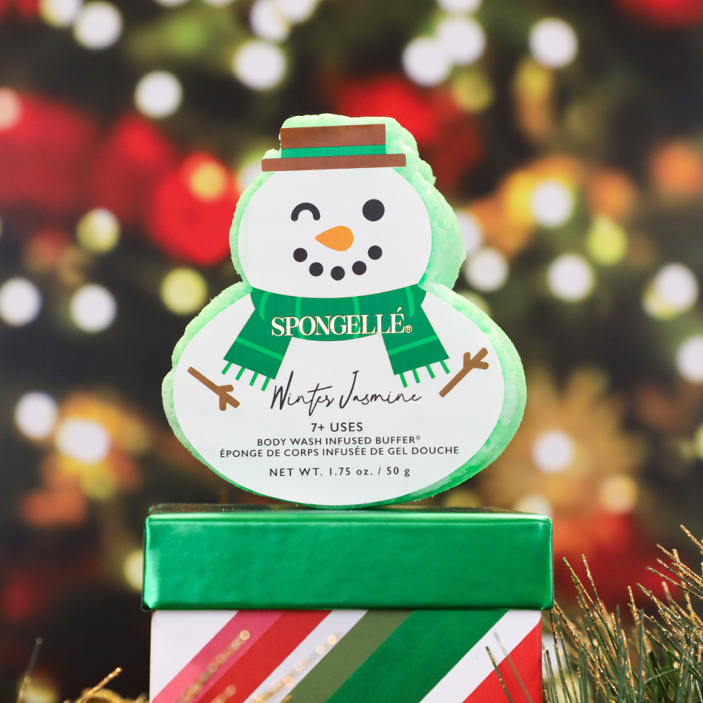 Winter Jasmine | Holiday SnowmanBody Wash Infused BufferTorqelo.com