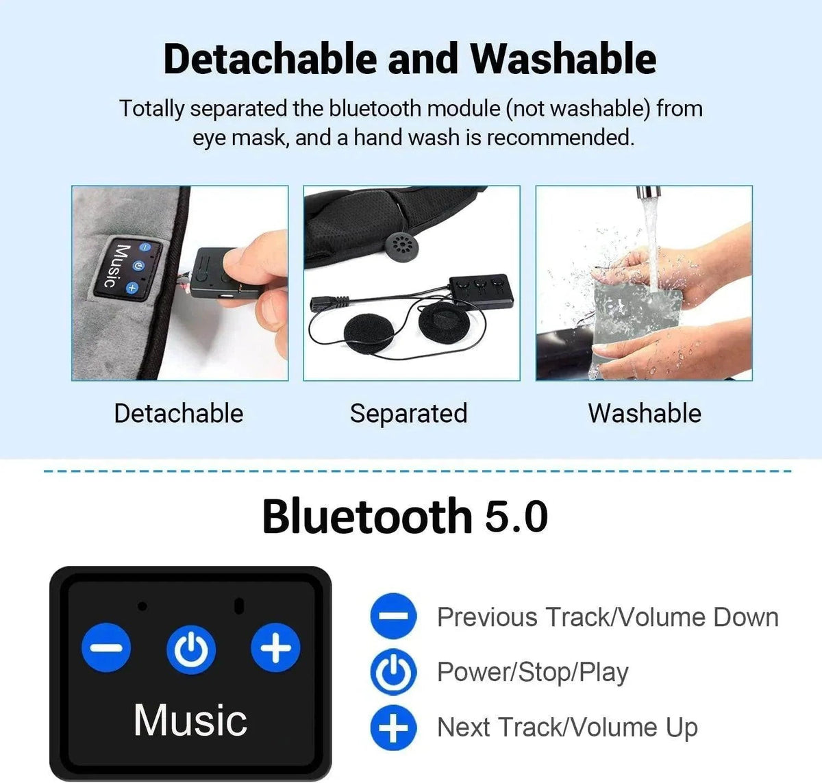 Wireless Sleep Headphones for Side Sleeperssleep headphoneTorqelo.com