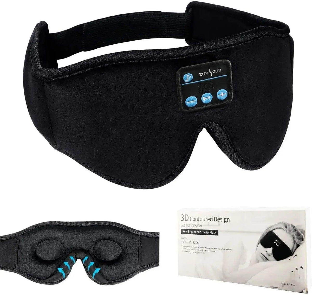 Wireless Sleep Headphones for Side Sleeperssleep headphoneTorqelo.com