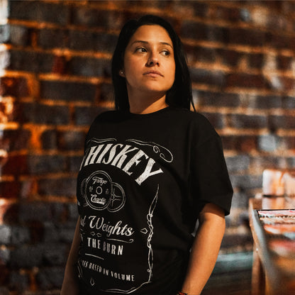 Whiskey "Feel the Burn" - tee by Tango Charlie Apparel