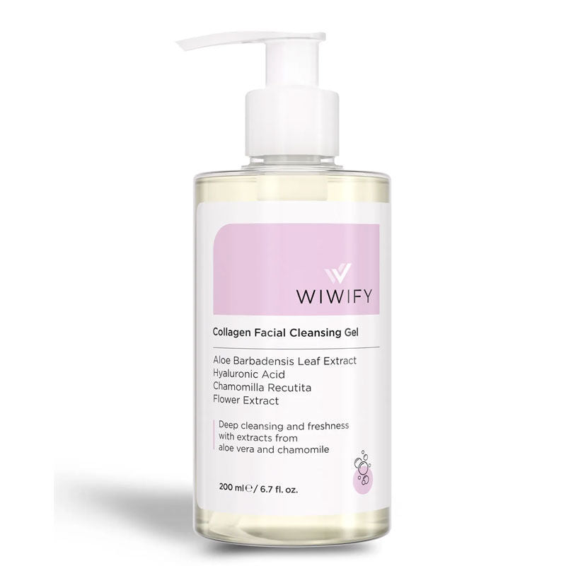 Wiwify Aloe Vera & Chamomile Purifying Cleansing Gel 200 ml by Beauty Care Bag