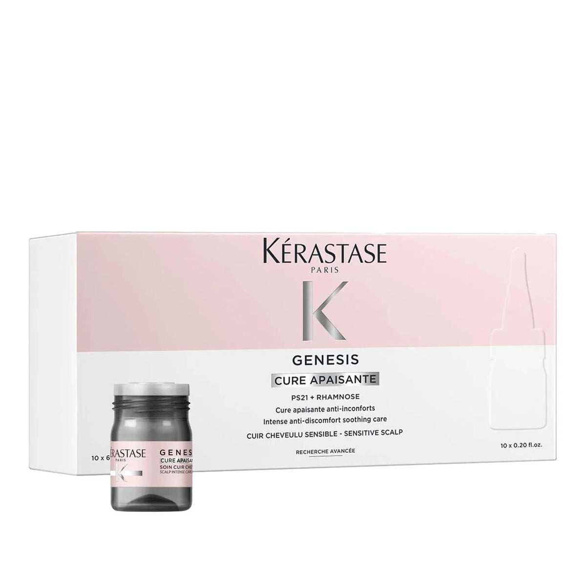 Kérastase Genesis Soothing Scalp Ampoules for Dryness 10x6ml by Beauty Care Bag