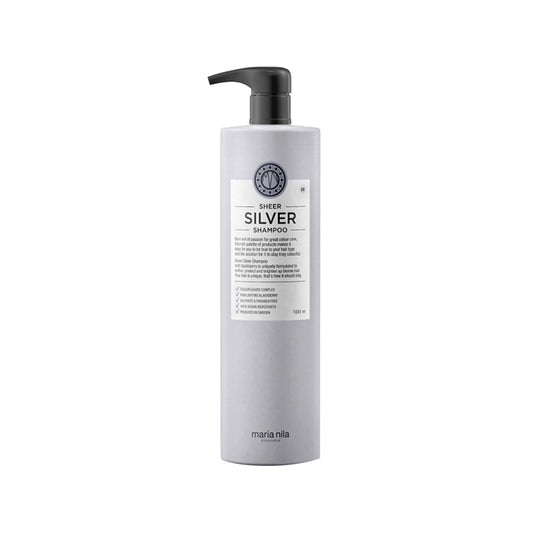 Maria Nila Sheer Silver sulfate-free toning shampoo for blonde hair, 1000ml