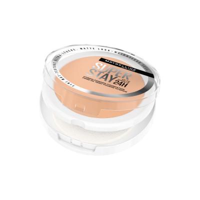 Maybelline Superstay Hybrid Powder Foundation - 30: 24H Matte Finish, Full Coverage, Water-Resistant & Vegan - Your Long-Lasting Flawless Look Awaits. by Beauty Care Bag