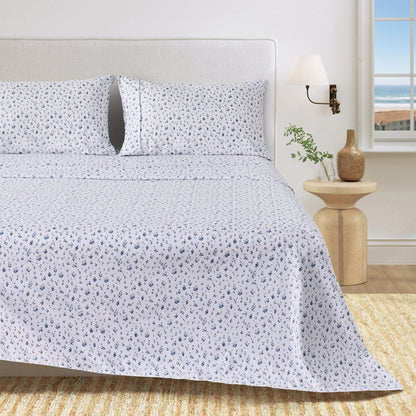 Watercolor Floral Sheet Set - Delia Collection by Great Bay Home