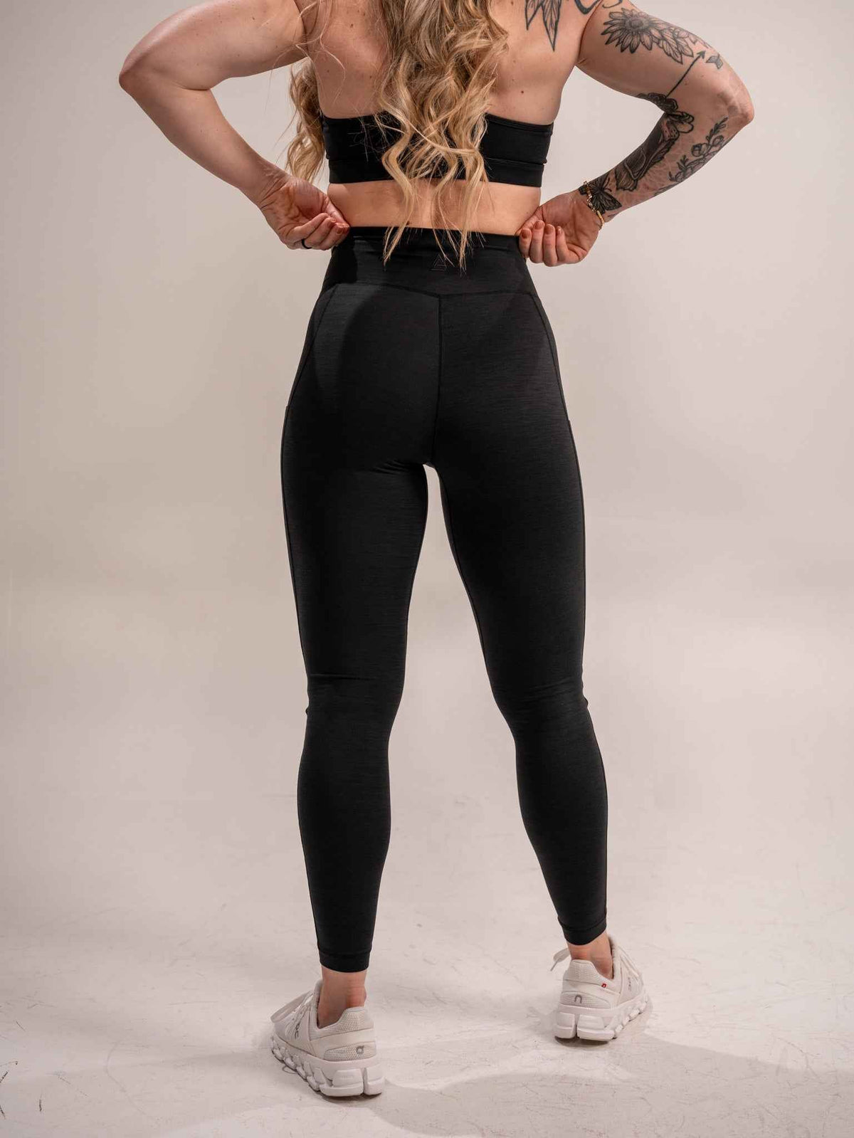 WOMEN'S | DEBUT MEGA-HIGH-RISE LEGGING : BLACK by Alpha Country Training + Nutrition