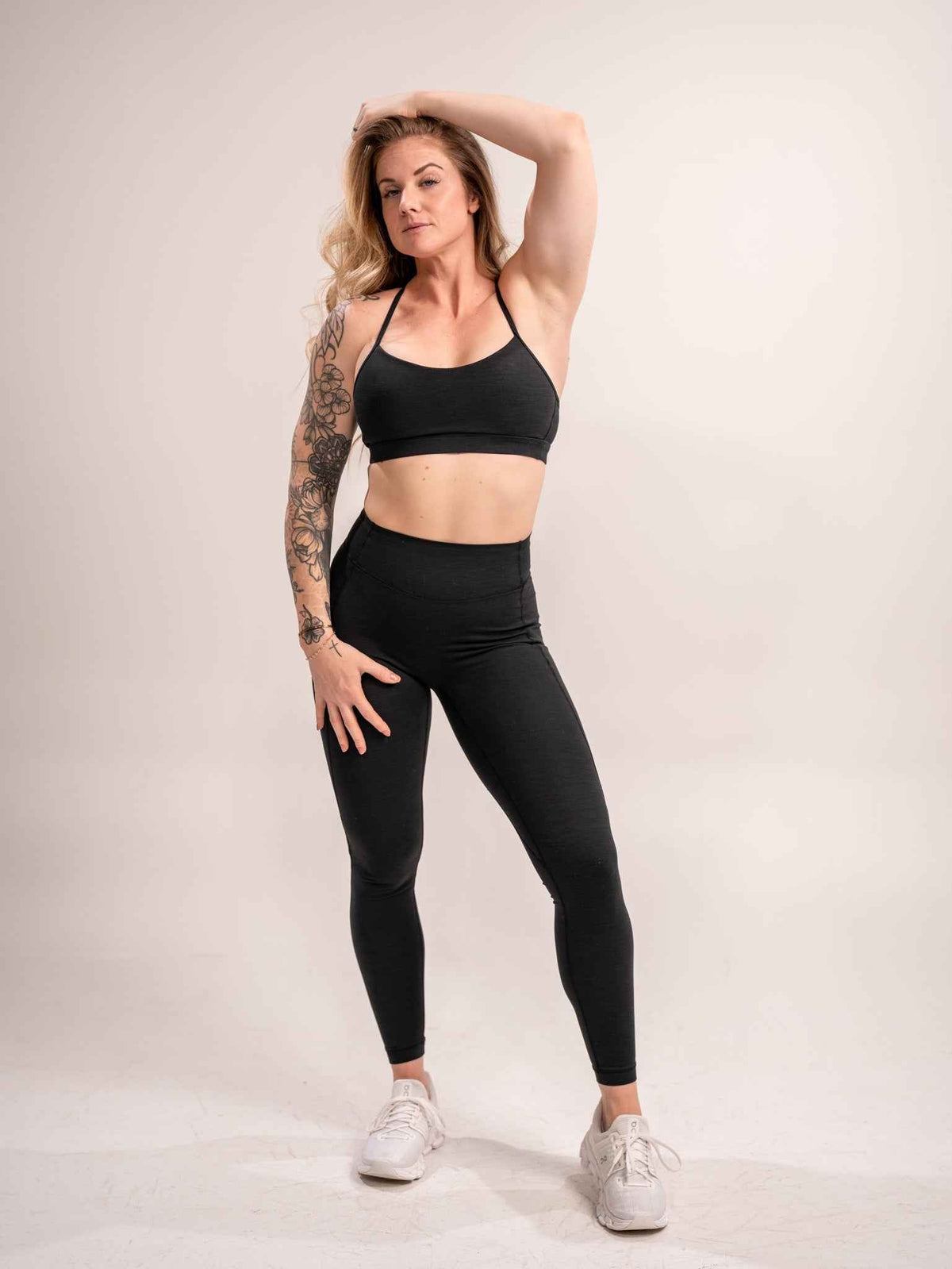 WOMEN'S | DEBUT MEGA-HIGH-RISE LEGGING : BLACK by Alpha Country Training + Nutrition