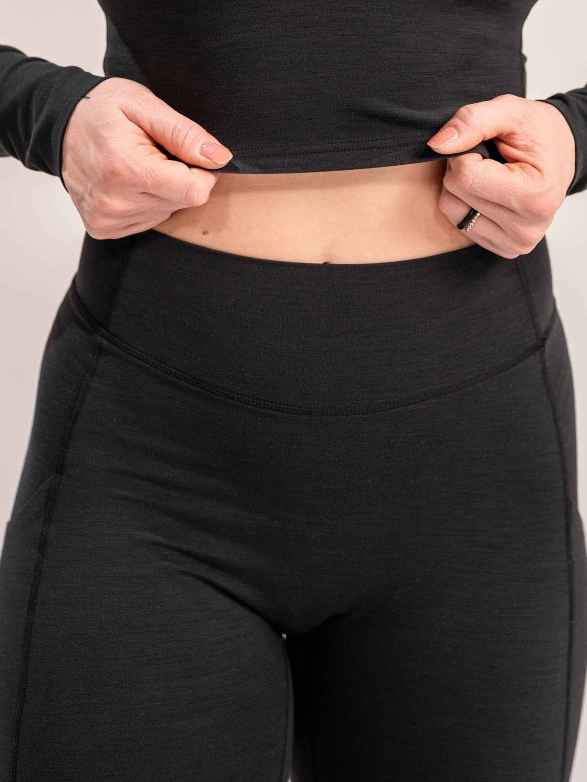 WOMEN'S | DEBUT MEGA-HIGH-RISE LEGGING : BLACK by Alpha Country Training + Nutrition