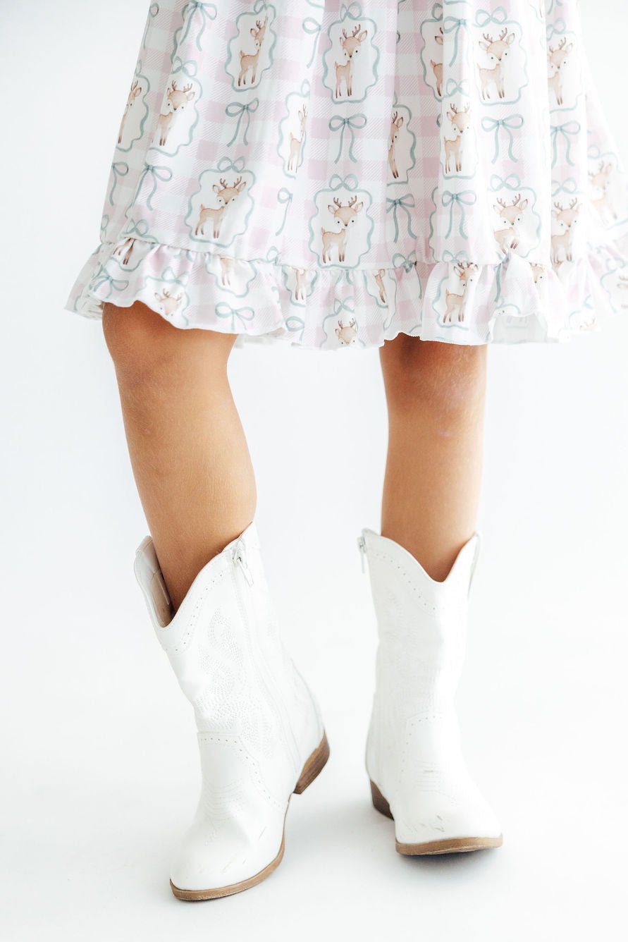 Woodland Whimsy L/S Ruffle Hem Twirl DressTwirl Dress - L/S - Ruffle HemTorqelo.com