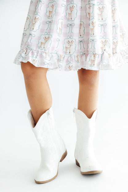 Woodland Whimsy L/S Ruffle Hem Twirl DressTwirl Dress - L/S - Ruffle HemTorqelo.com