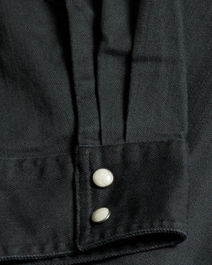 Earl Denim Shirt - Vintage Black by Off The Grid Surplus