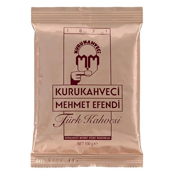 Mehmet Efendi Turkish Coffee - 100g Arabica Coffee Beans for Authentic Turkish Coffee Experience by Beauty Care Bag