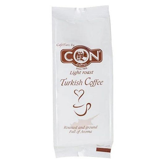 Con Türk Single Roast Arabica Coffee - 100% Pure Coffee Beans, Soft Flavor, 100g by Beauty Care Bag