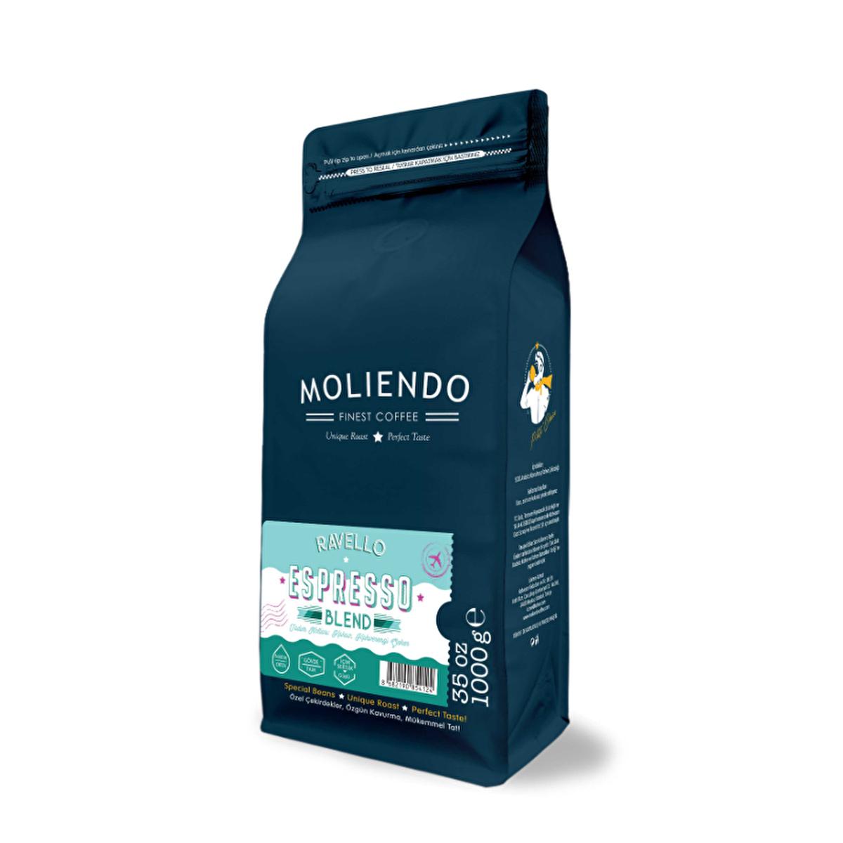 Moliendo Ravello Espresso Beans – view 3