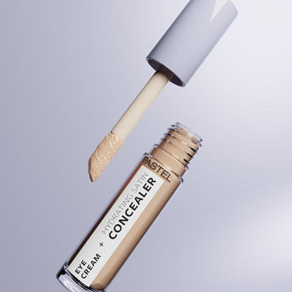 Pastel Makeup Eye Cream Concealer: 2-in-1 Hydrating Satin Concealer & Brightening Eye Cream for Dark Circles - Gšz Kremi Aydõnlatõcõsõ by Beauty Care Bag