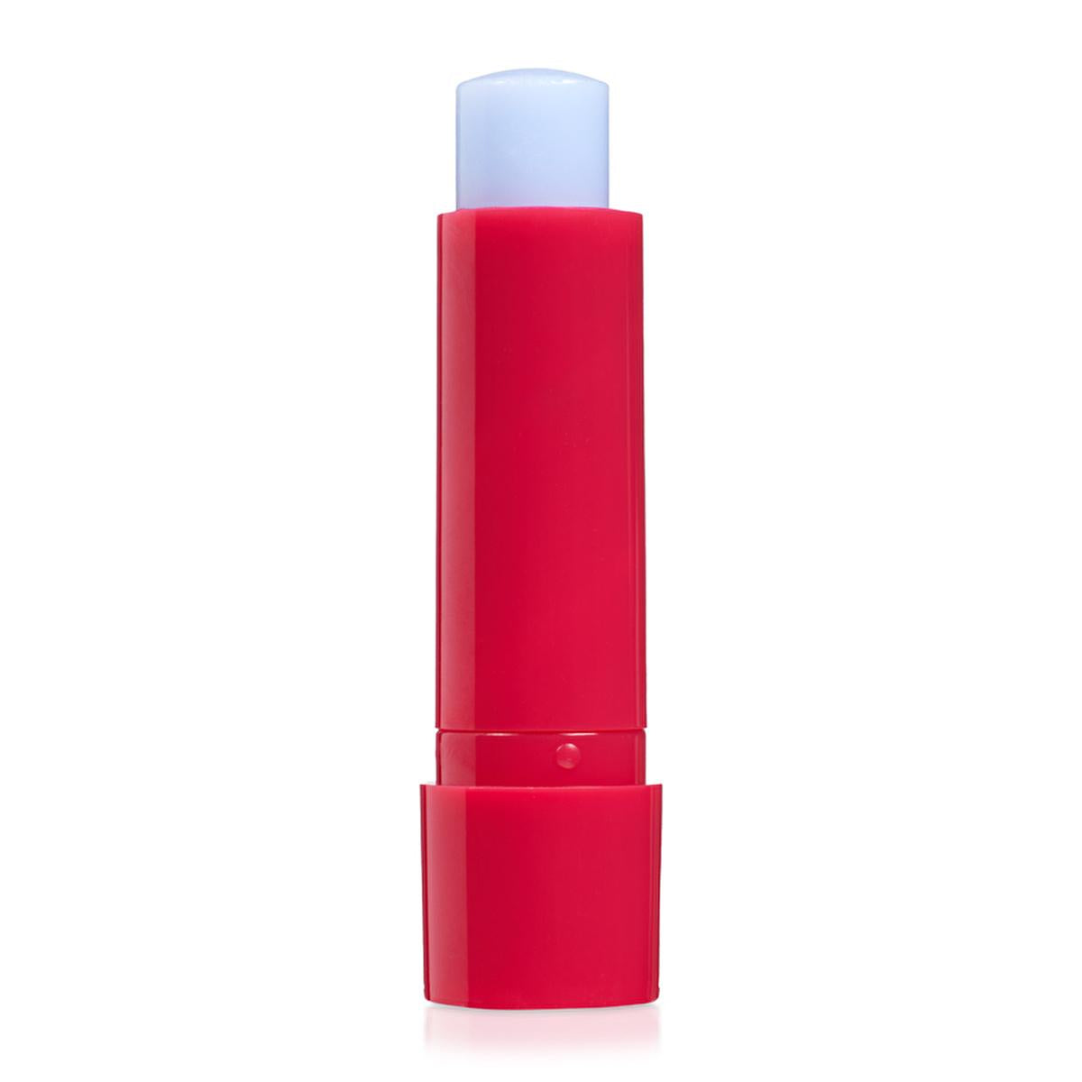 Bee Beauty raspberry lip care balm with shea butter and vitamin E